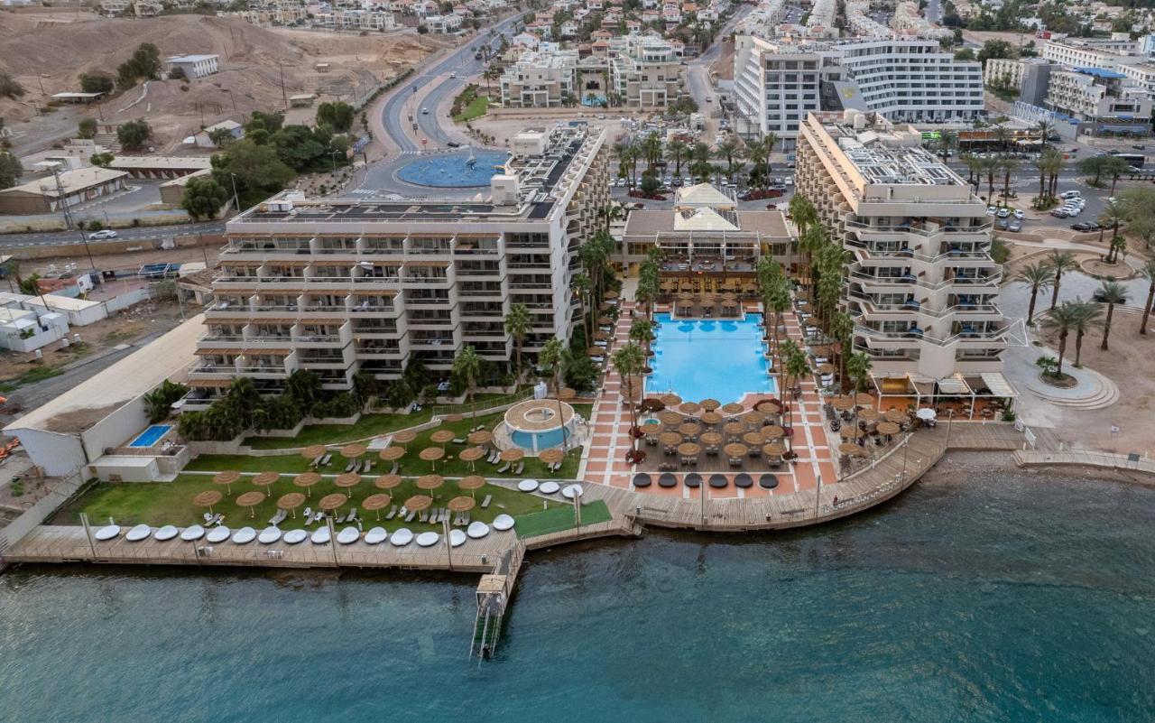 Aria Hotel Eilat Buitenkant foto Aerial view of the hotel