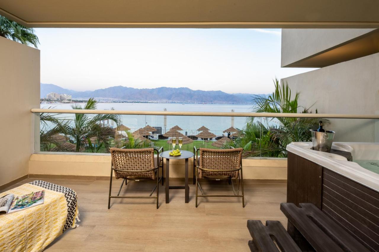 Aria Hotel Eilat Buitenkant foto A view from a suite at the resort